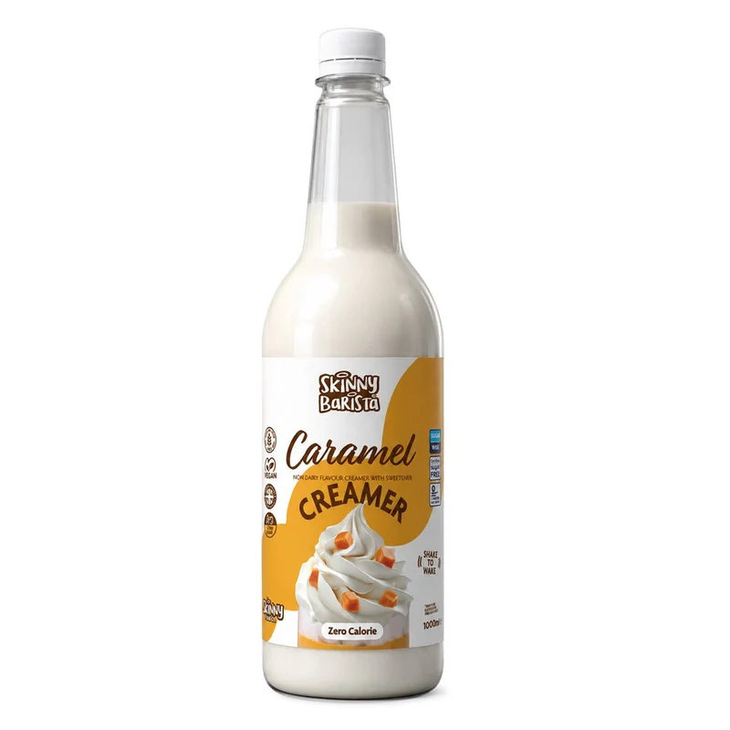 Skinny Barista Caramel Flavour Creamer - Mjölkfri Skinny Creamer - 1L