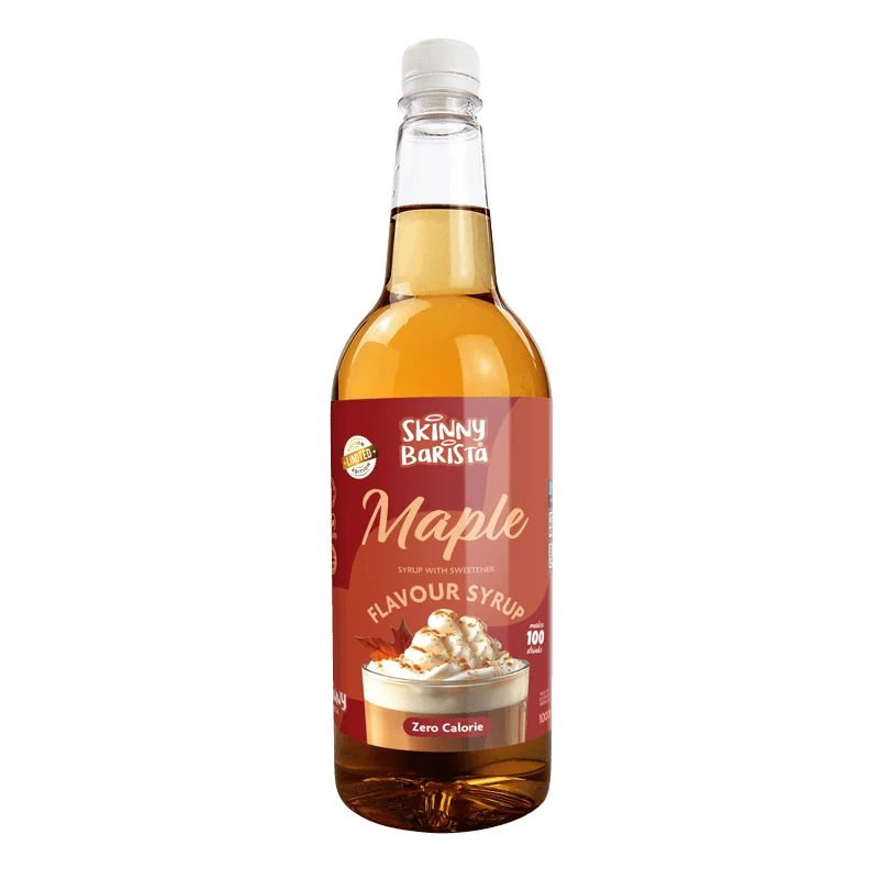 Skinny Barista Lönnsirap - Kalorifri Skinny Coffee - 1 liter (Begränsad upplaga)