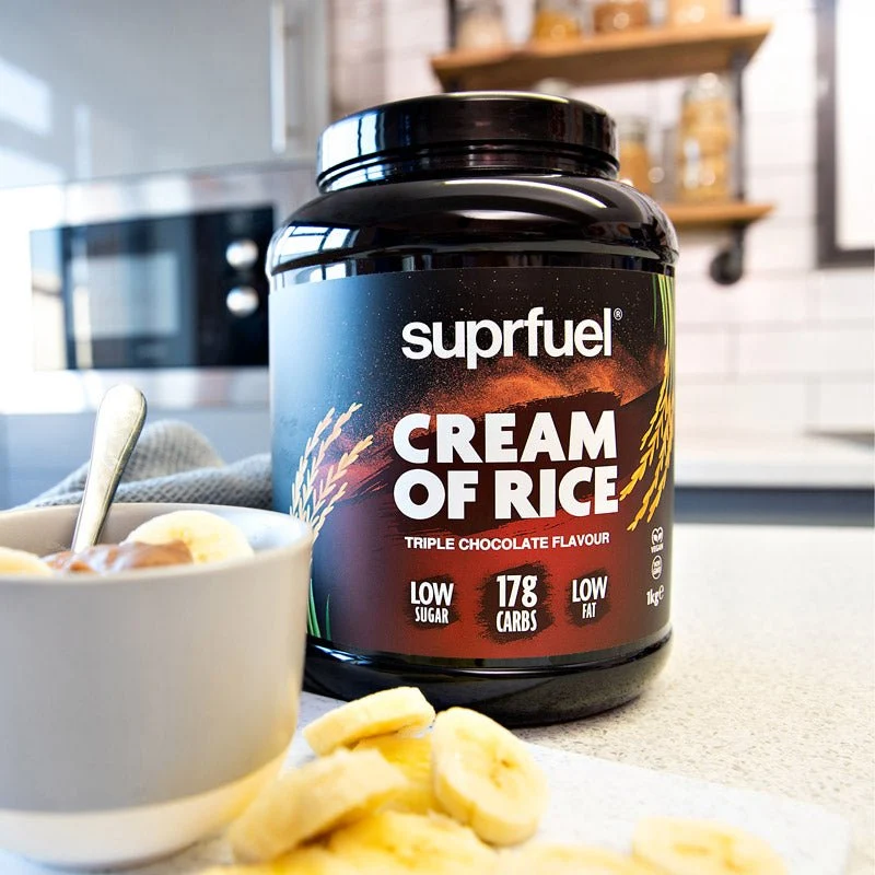 Suprfuel Cream of Rice – 4 oemotståndliga smaker – 1 kg