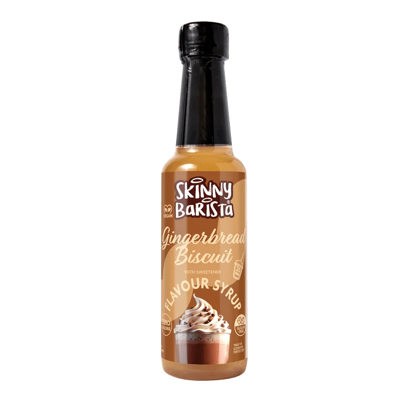 Skinny Barista Pepparkakssirap - Kalorifri, sockerfri, Skinny Coffee Sirap - 250 ml