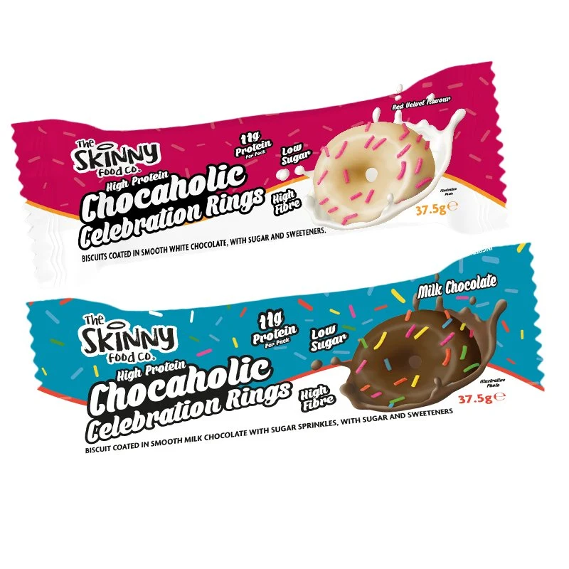 Skinny Chocaholic High Protein Celebration Rings (11g Protein per förpackning) 37.5g