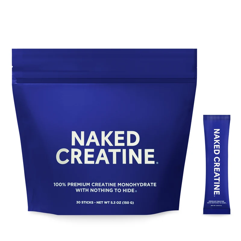 Creatine Travel Packets | Naked Creatine - 30 Servings