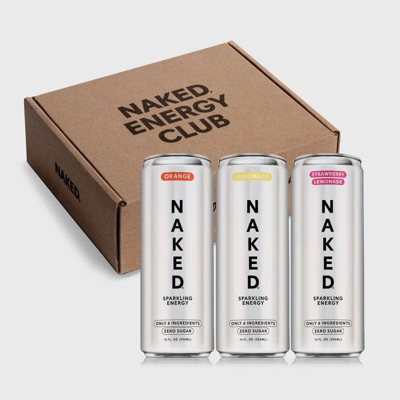 Sparkling Energy Sample Kits | Naked Sparkling Energy Drinks - Sample Kits