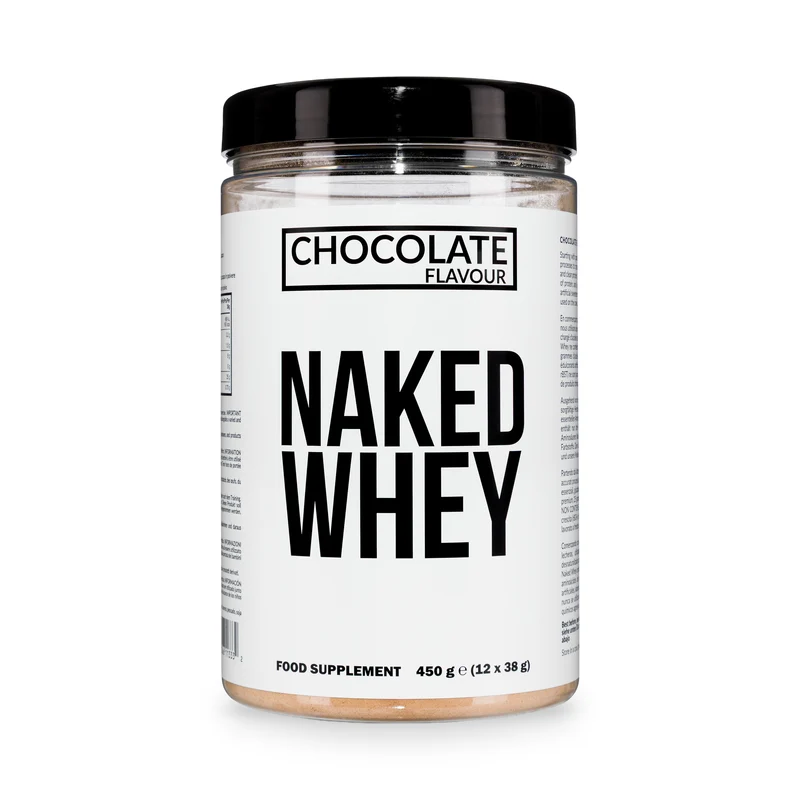 Chocolate Whey Protein Powder | Naked Chocolate Whey - 450g