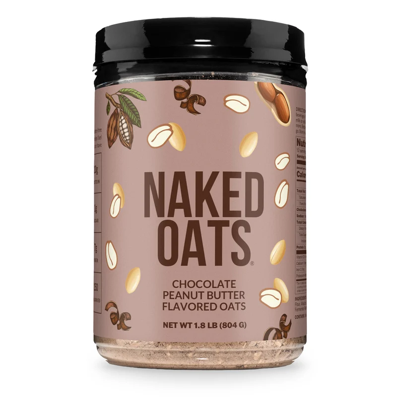 Chocolate Peanut Butter Protein Oats | Naked Oats