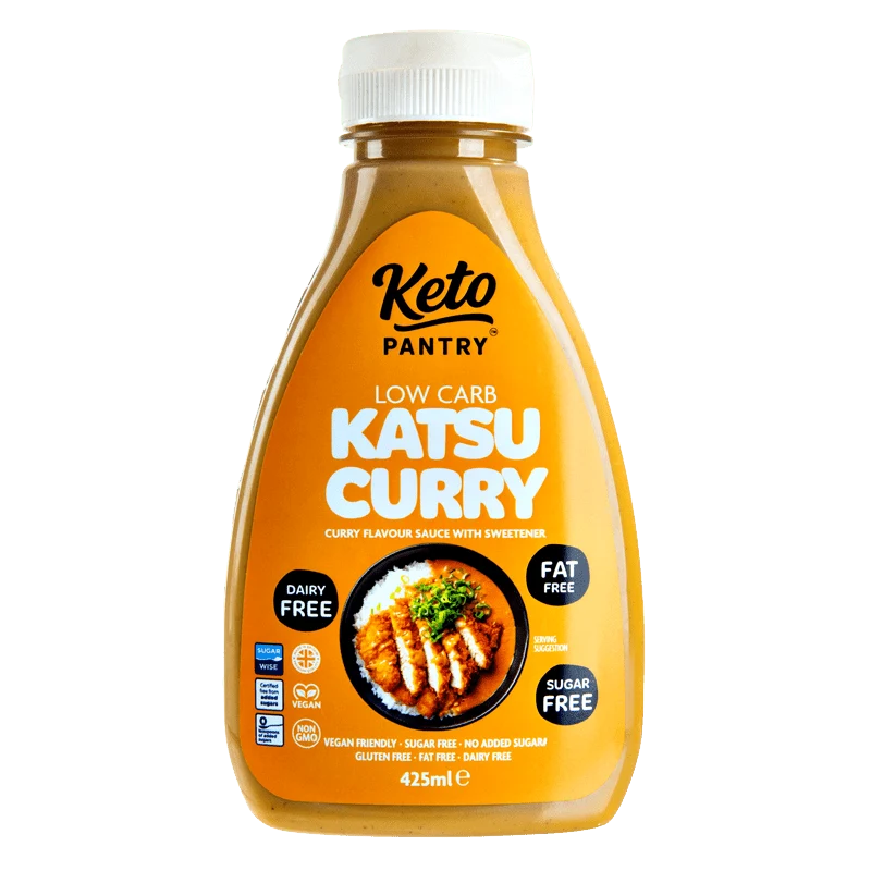Keto Pantry Katsu Curry Sås utan socker - 425 ml (engångssås eller förpackning med 6)