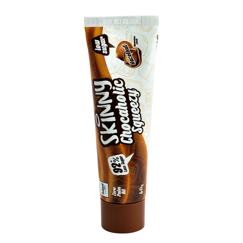 (Rea, Bäst före, 24 dec) Skinny Chocolate Hazelnut Squeezy 60g