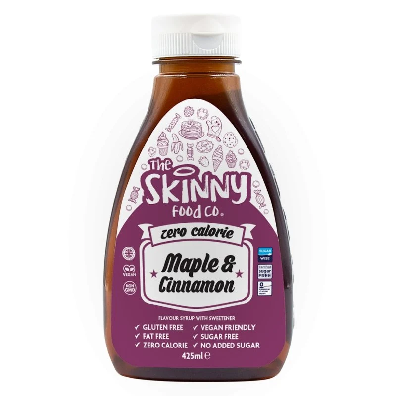 Lönn & kanel Zero Calorie Sockerfri Skinny Sirap - 425ml