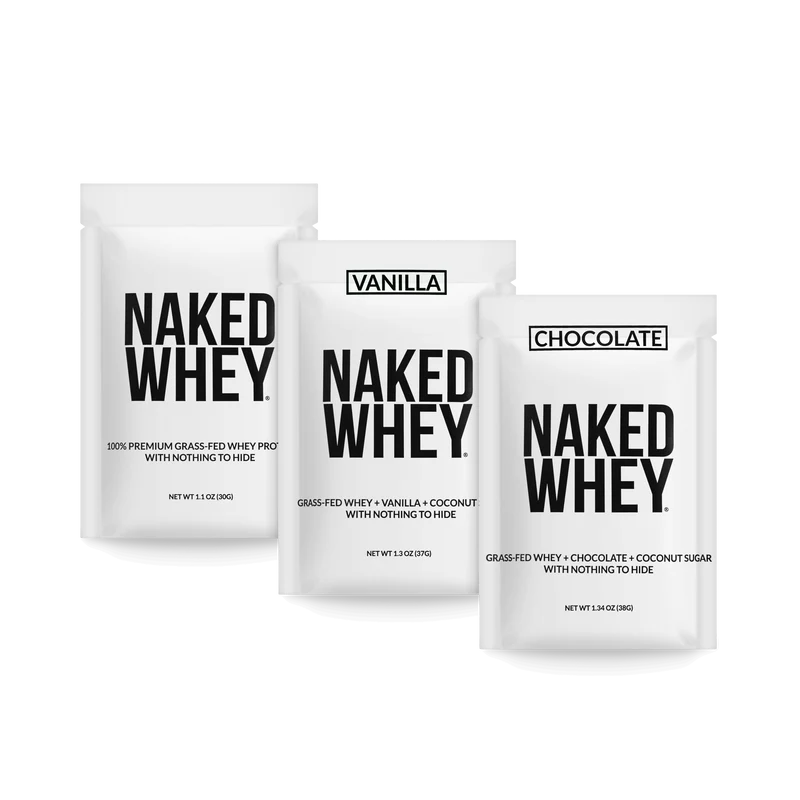 Grass Fed Whey Protein Powder Sample Pack