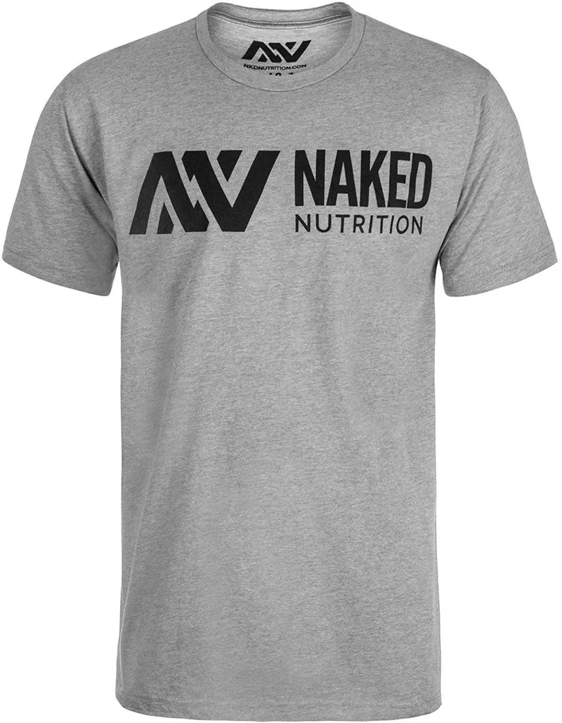 Naked Nutrition Men's T-Shirt - Grey - Medium