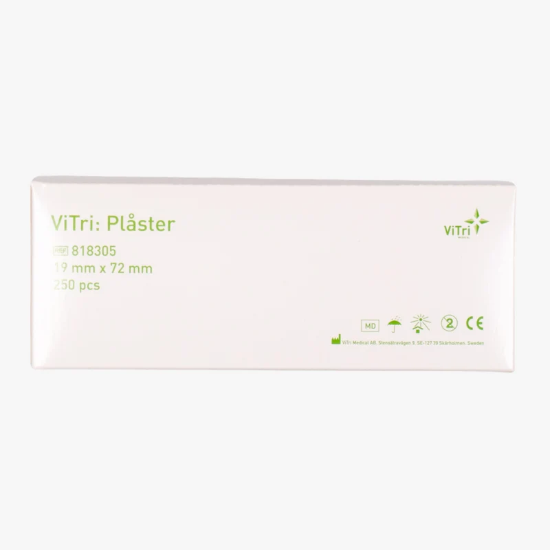 ViTri nonwovenplåster 19 × 72 mm – 250 st