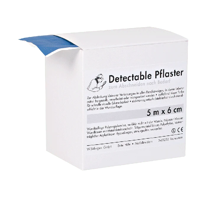 Gipsbandage detekterbart