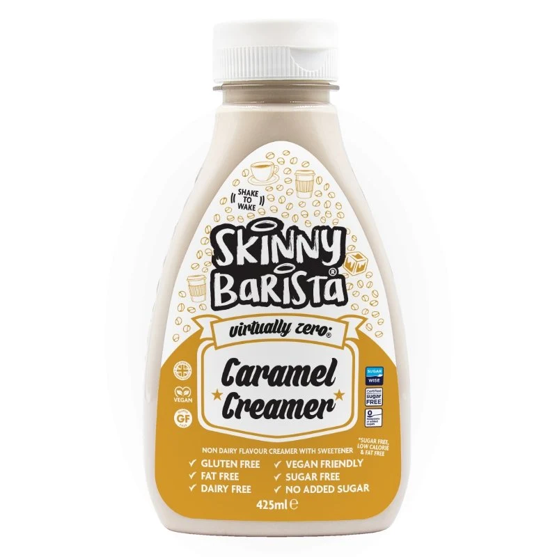 Caramel Flavor Caramel Creamer - Skinny Creamer utan mejeri - 425 ml