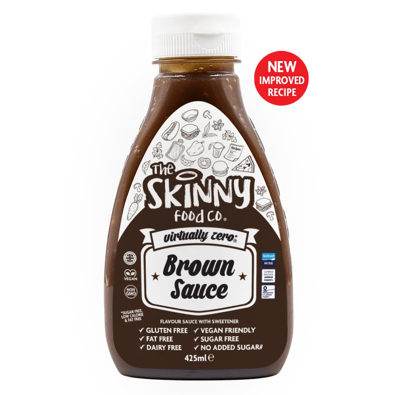 Brun Virtually Zero© Sockerfri Skinny Sauce - 425ml