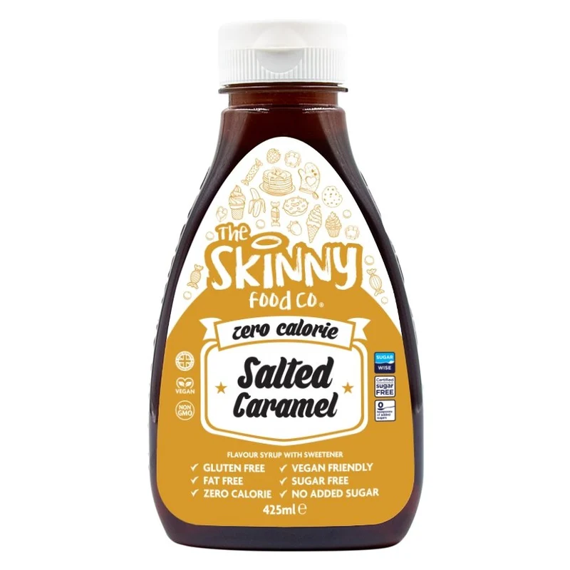 Salted Caramel Zero Calorie Sockerfri Skinny Sirap - 425ml