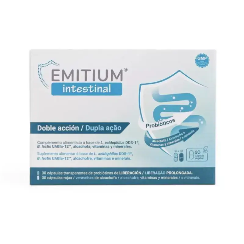 Niam Emitium Intestinal 30+30 Veg. Capsules