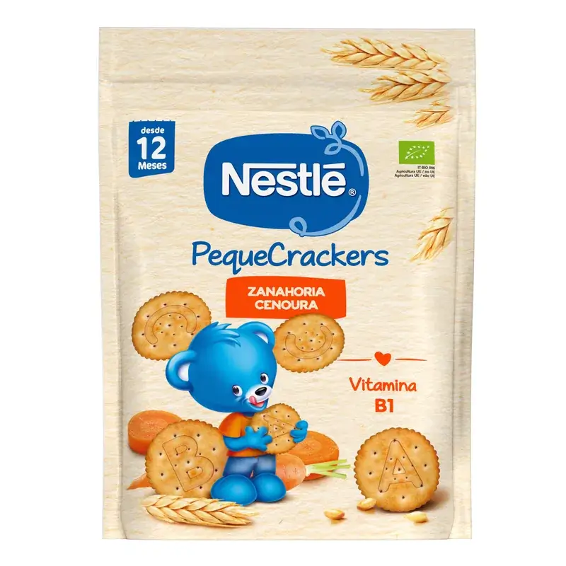 Nestlé PequeCrackers Carrot, 100g