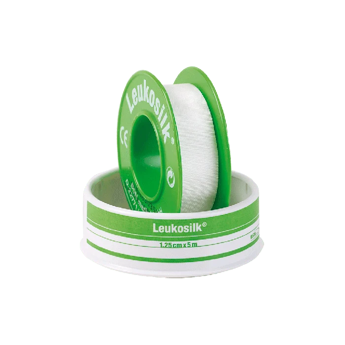 Leukosilk® 5 m x 1,25 cm | Förpackning (1 st)