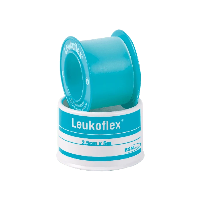 Leukoflex 5 m x 2,50 cm | Förpackning (1 st)