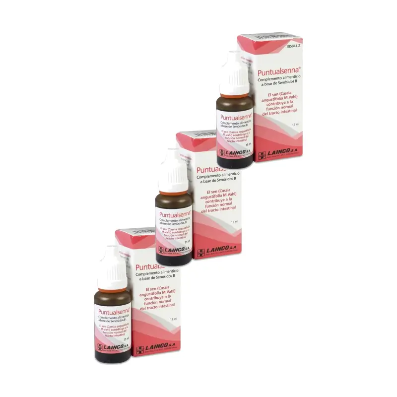 Lainco Puntualsenna, Pack of 3 x 15 ml
