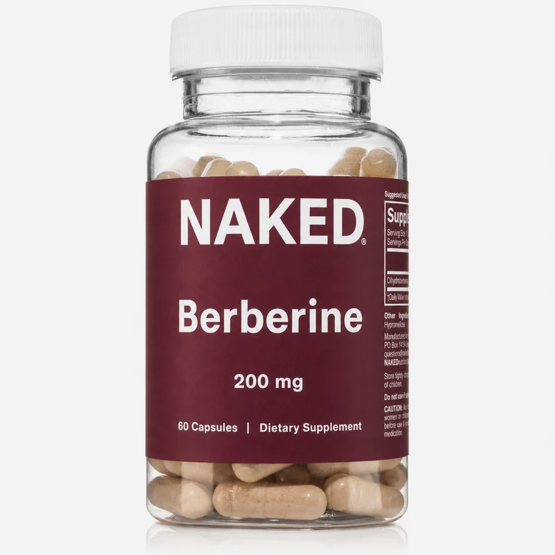 Daily Berberine Supplement | Naked Berberine - 60 Capsules