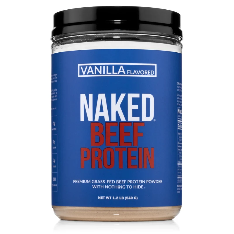 Vanilla Beef Protein Powder | Naked Vanilla Beef Protein - 1.2LB