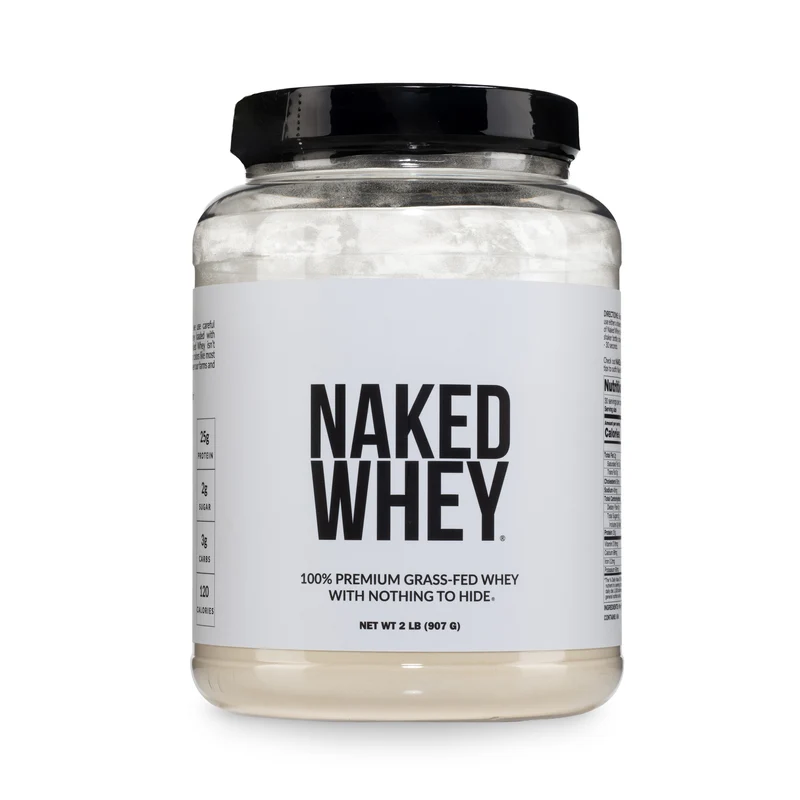 Grass Fed Whey Protein Powder | Naked Whey - 2LB