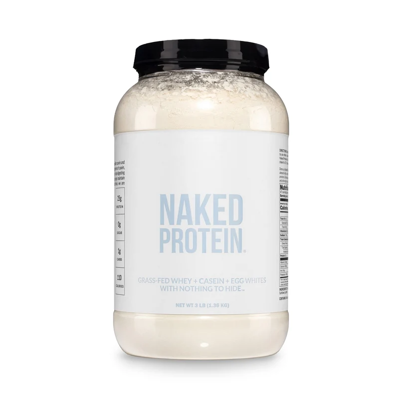 Protein Powder Blend - 3LB Egg, Whey & Casein Protein Blend | Naked Protein - 3LB