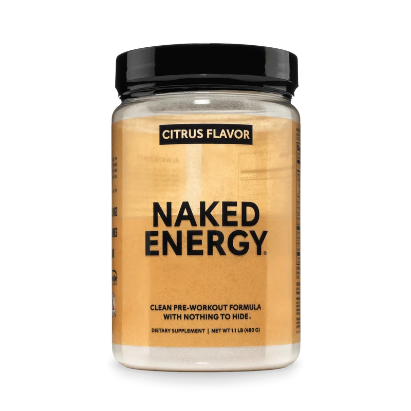 Citrus Pre Workout Supplement | Naked Energy - 30 Servings