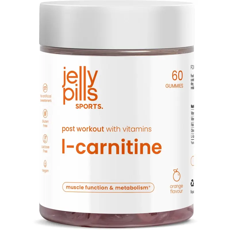 L-Carnitine Orange Jelly Pills, 70 units