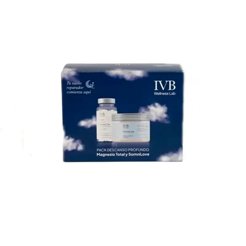 Ivb Wellness Lab Deep Rest Pack, Total Magnesium, 60 capsules + SomniLove, 180 g