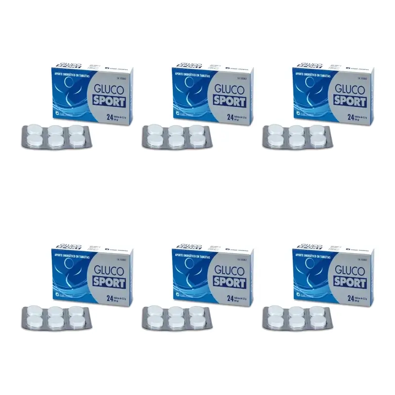 Glucosport Tablets 2.5g, 6 x 24 tablets