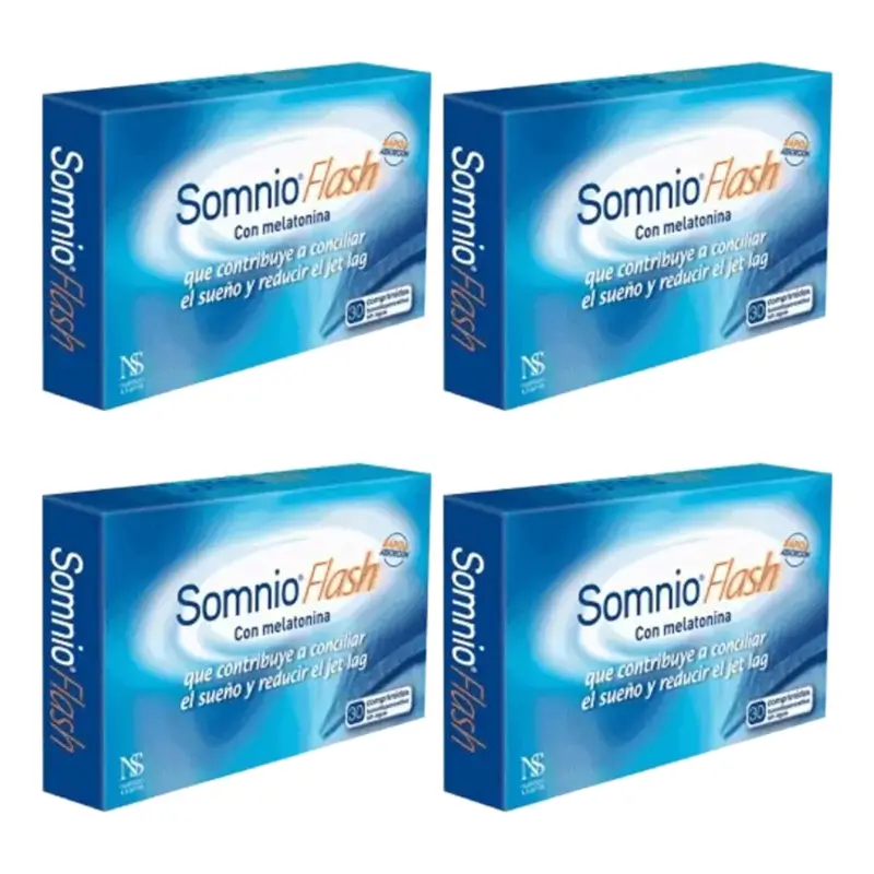 SOMNIO Flash 1.8 – to help you fall asleep, 4 x 60 tablets