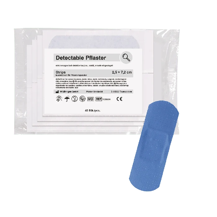 Refillset märkbara remsor 2,5 x 7,2 cm á 40 st | Förpackning (40 stycken)