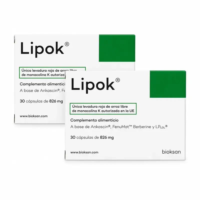 Lipok Food Supplement, Pack of 2 x 30 capsules
