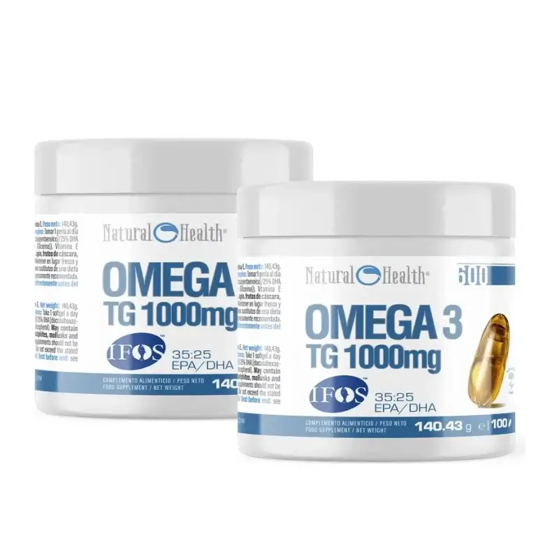 Natural Health Omega-3 35 DHA/25 EPA TG IFOS, 2 x 100 capsules