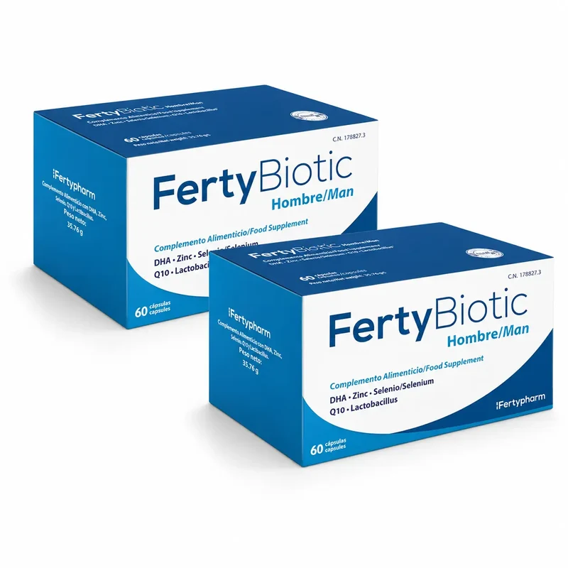 Fertybiotic for Men, 2 x 60 capsules