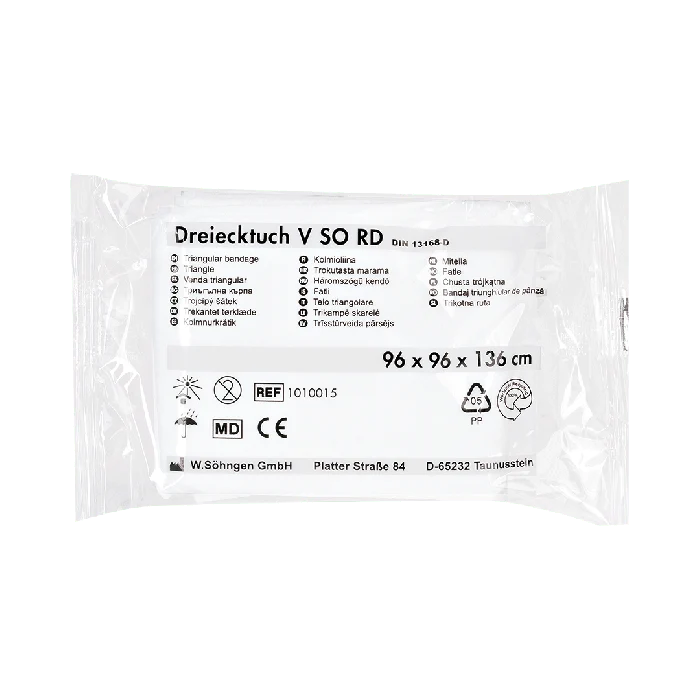 Triangulär halsduk V SO RD | Förpackning (50 stycken)