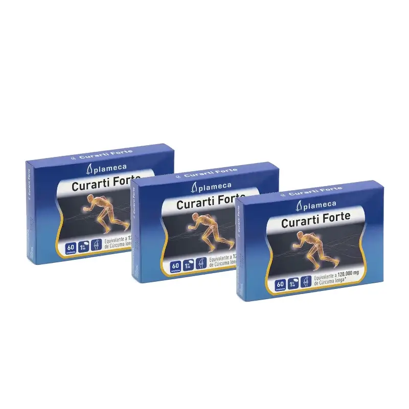 Plameca Curarti Forte, 60 tablets, pack of 3