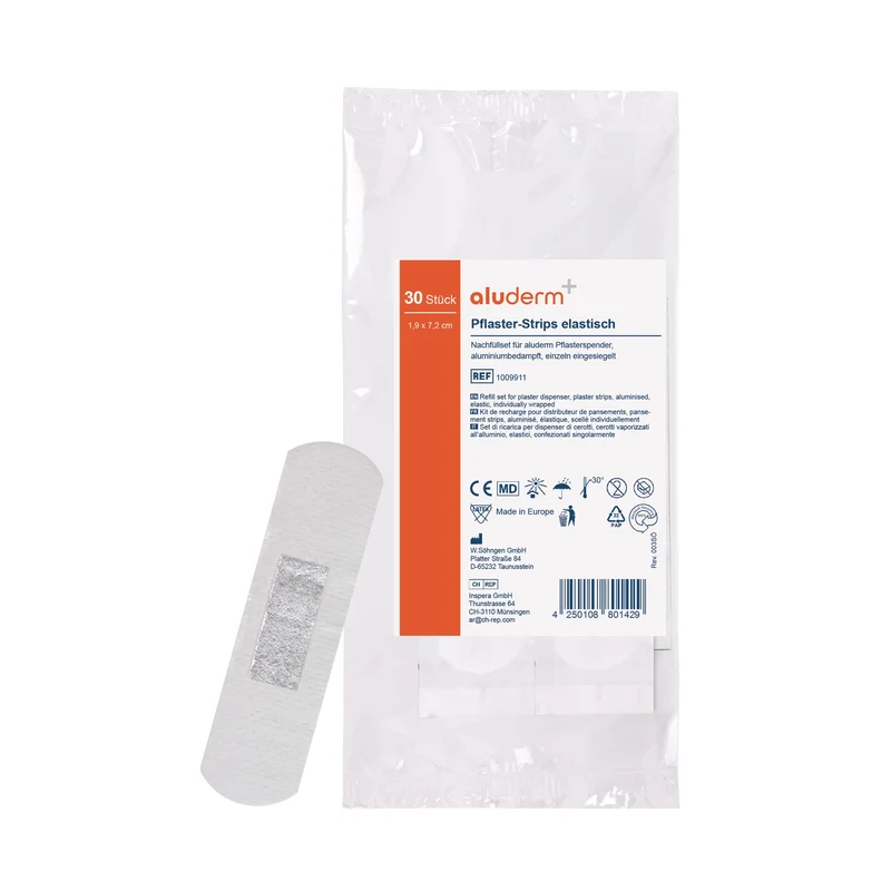aluderm®-aluplast refill set dispenser