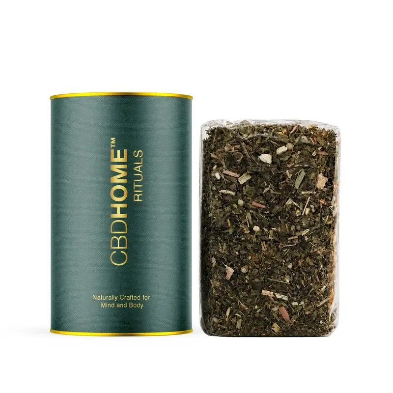 CBD HOME - Green Tea and Hemp - 100 g