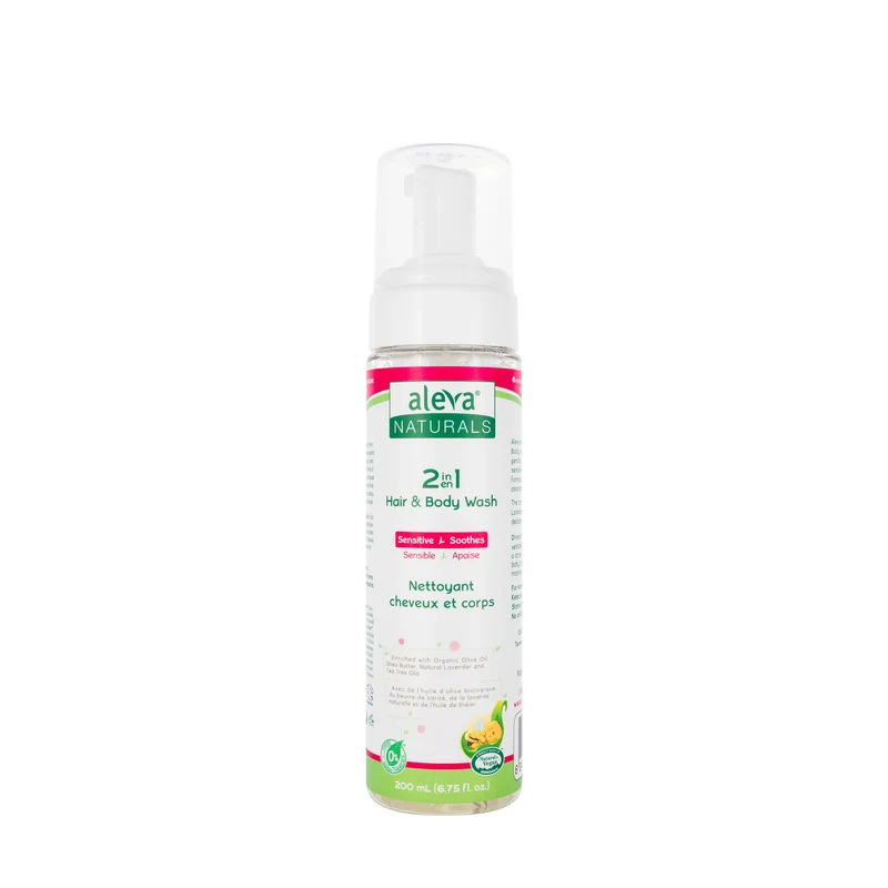 Aleva Naturals 2-in-1 Hair And Body Wash 200 Ml