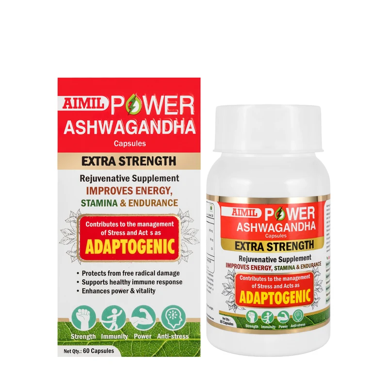 Aimil Power Ashwagandha 60 Capsules