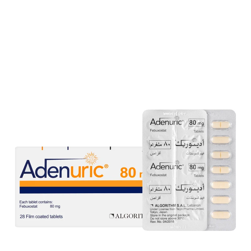 Adenuric 80Mg 28 Tablets