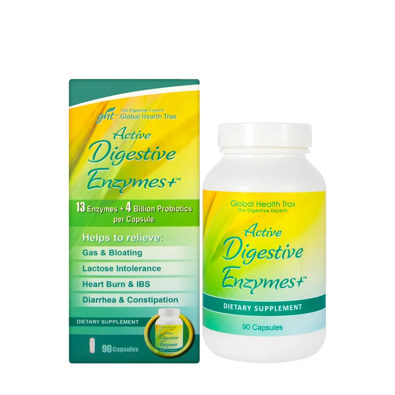 Active Digestive Enzymes+ 90 Capsule