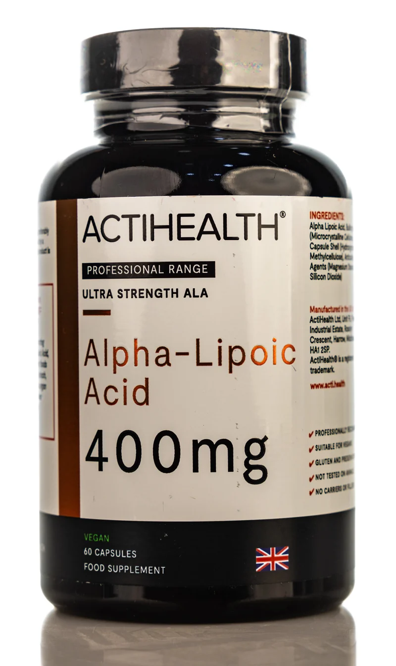 Actihealth Alpha-Lipoic Acid 400mg 60 Capsule