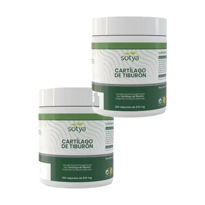 Sotya Shark Cartilage 870 mg, Pack of 2 x 300 capsules