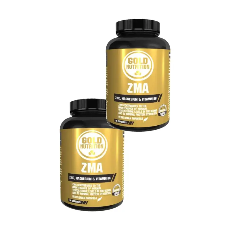 Gold Nutrition ZMA, Embalagem com 2 x 90 comprimidos
