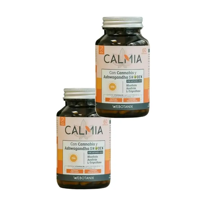 Calmia Webotanix Day, Pack of 2 x 60 capsules