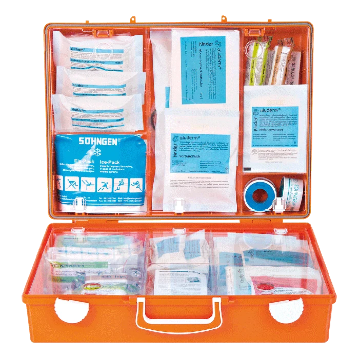 Första hjälpen SKOLA XS-XXL MT-CD orange | Förpackning (1 st)